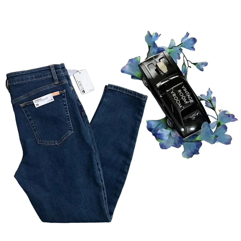 Joe's Jeans NWT The Bella 11" High Rise Skinny Ankle Jeans Women 31